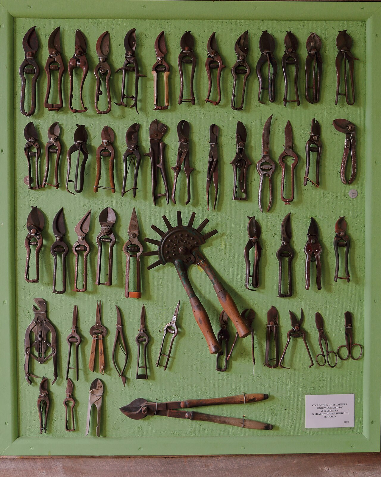 Gartenschere (Astschere) zur manuellen Entfernung von Trieben