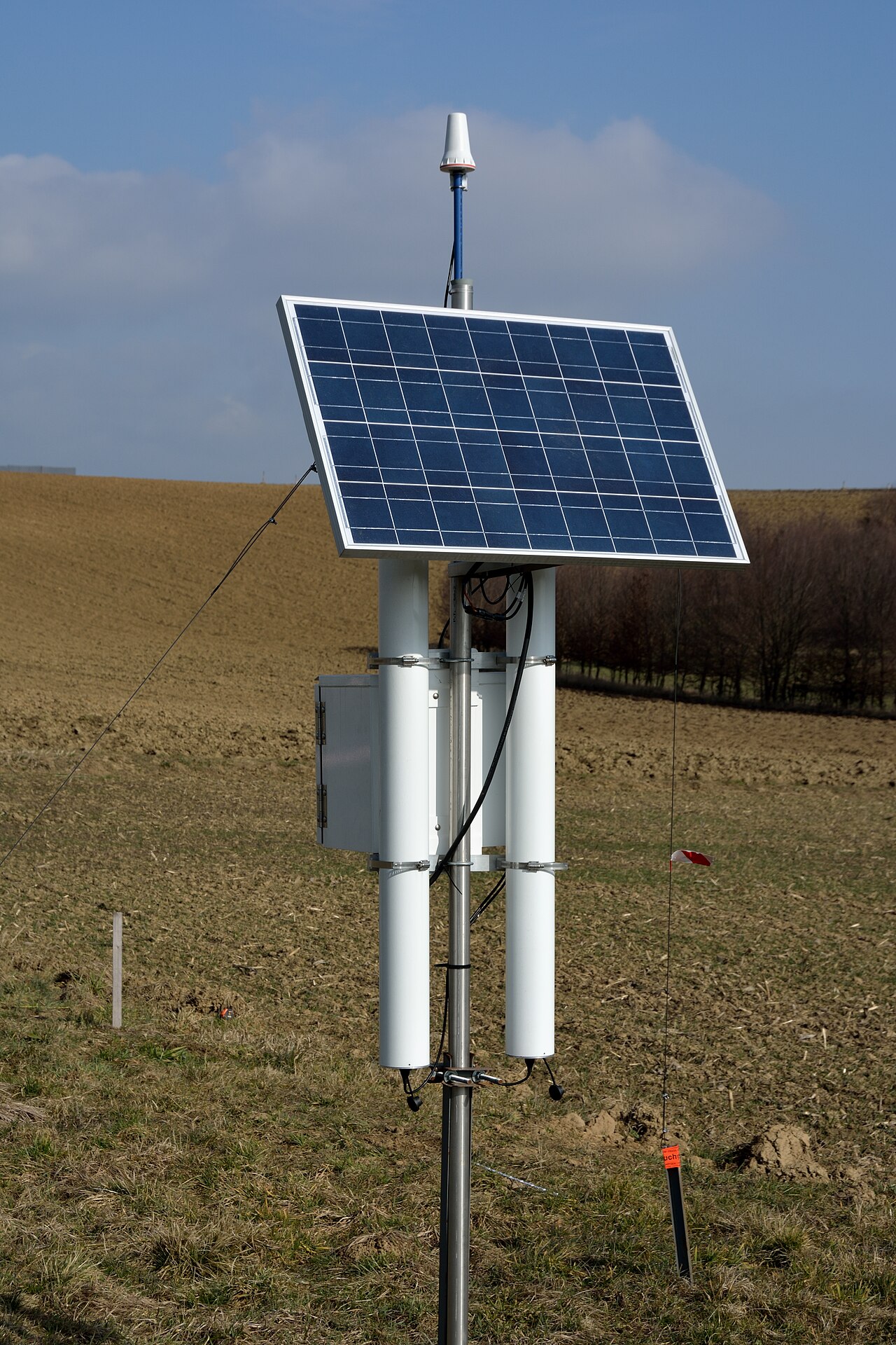 Sensor zur Messung der Bodenfeuchte auf dem Feld