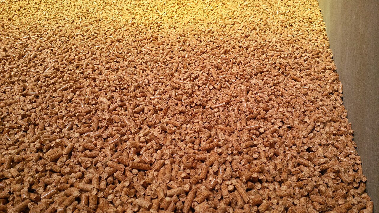 Holzpellets als Brennstoff aus Biomasse zur Trocknung